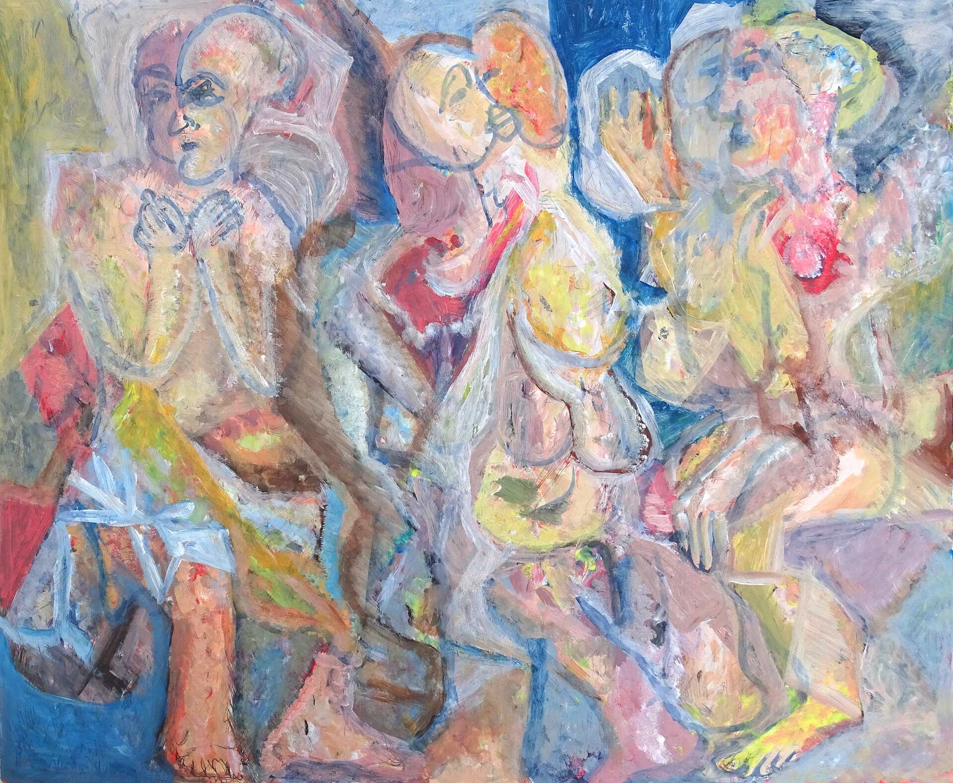 Wolfgang Bittkau - Figuren im Innenraum