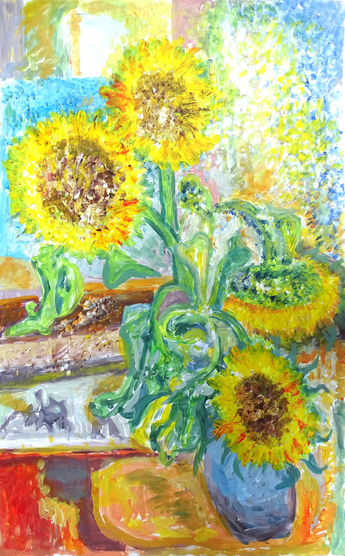 Wolfgang Bittkau - Sonnenblumen