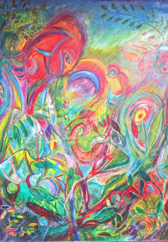Wolfgang Bittkau - Pferdefrühling